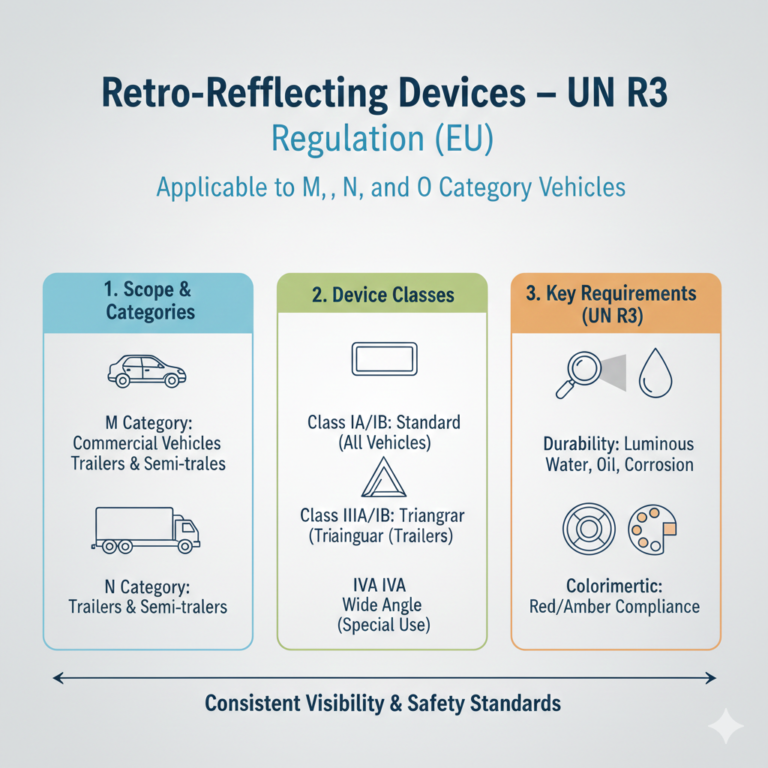 Retro Reflecting Devices Regulation (EU) Kanifnath Enterprises Pune