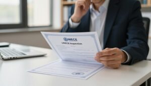 UNECE Inspection Certificate